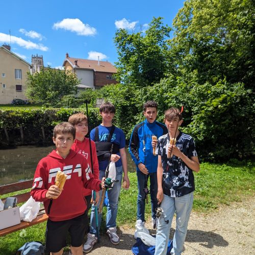 SORTIE PÊCHE POUR LES COLLEGIENS